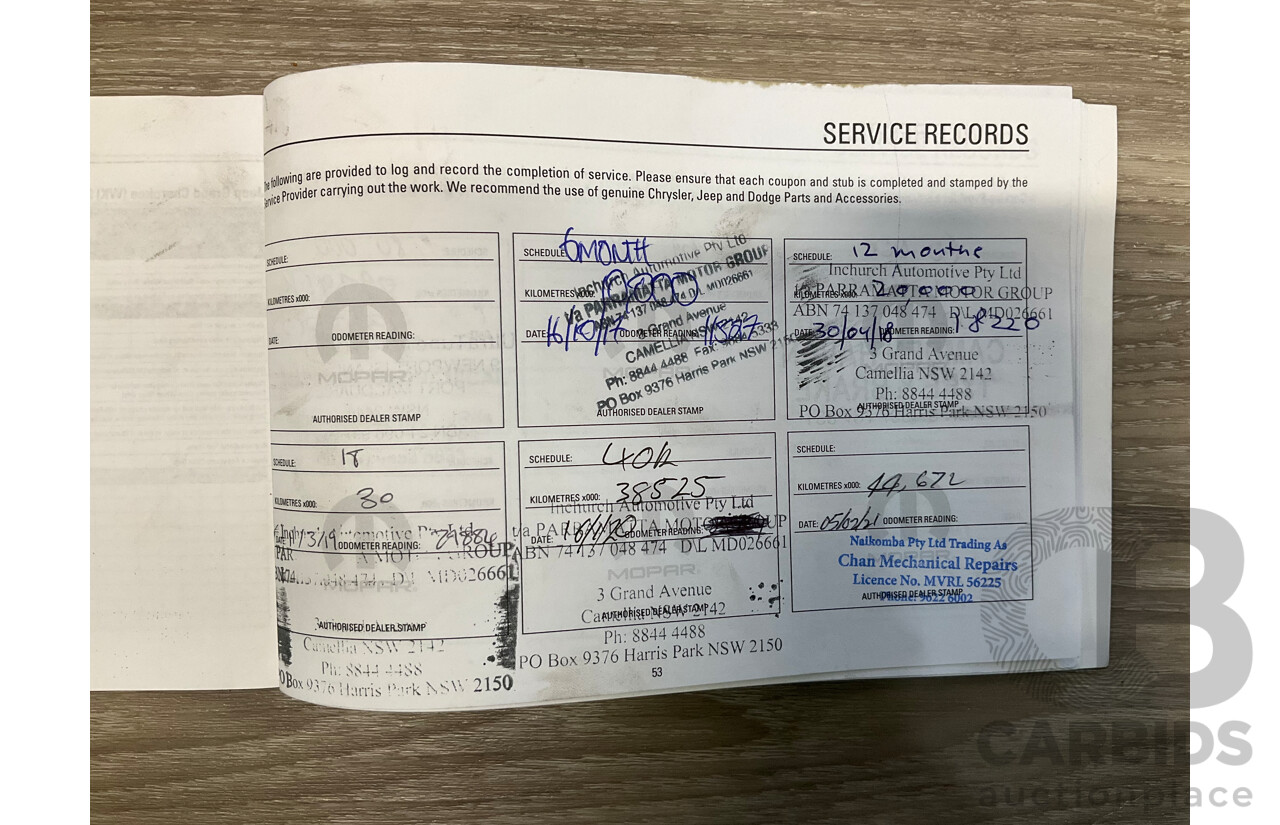 7/2016 Jeep Cherokee Limited (4x4) 4d Wagon Metallic Black Turbo Diesel 2.0L