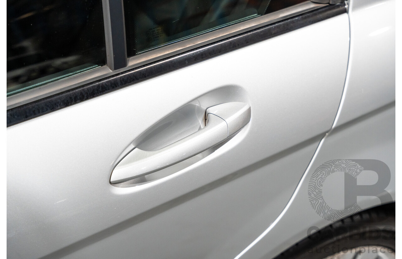 3/2013 Mercedes Benz C200 BE W204 MY13 4d Sedan Iridium Silver Metallic 1.8L