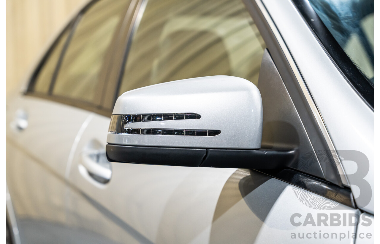 3/2013 Mercedes Benz C200 BE W204 MY13 4d Sedan Iridium Silver Metallic 1.8L