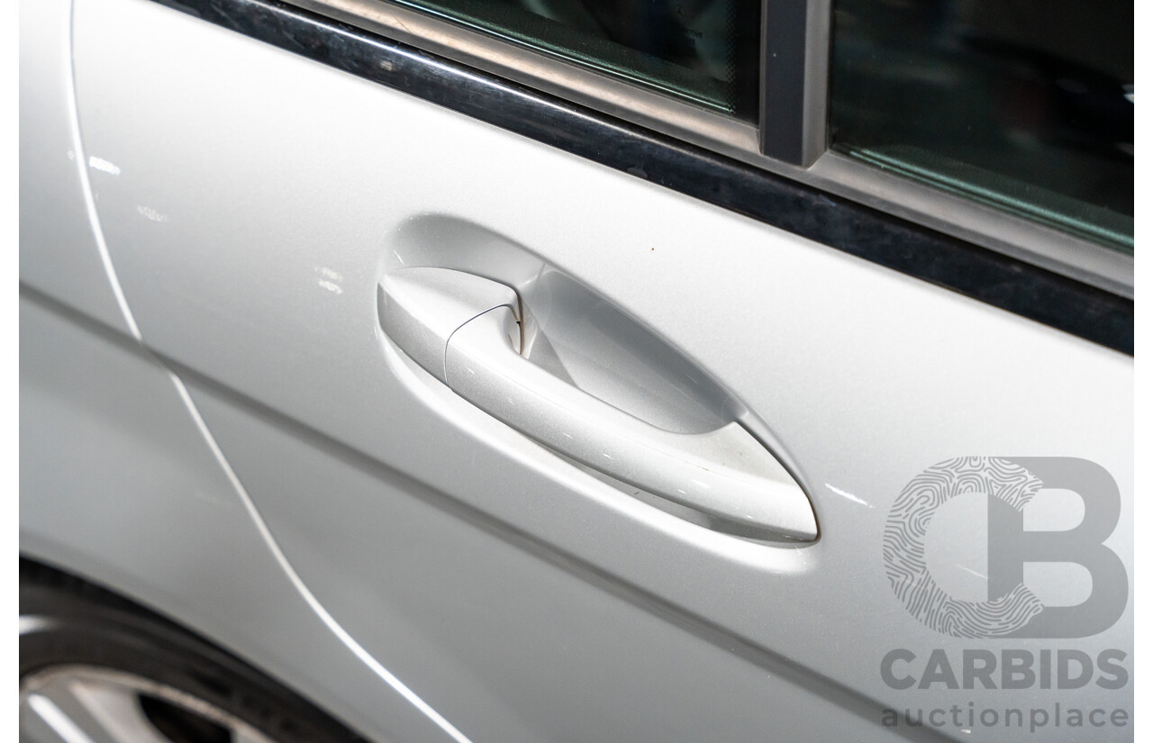 3/2013 Mercedes Benz C200 BE W204 MY13 4d Sedan Iridium Silver Metallic 1.8L