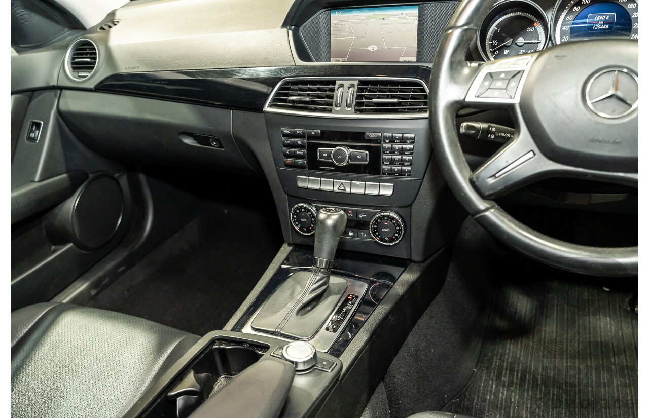 3/2013 Mercedes Benz C200 BE W204 MY13 4d Sedan Iridium Silver Metallic 1.8L
