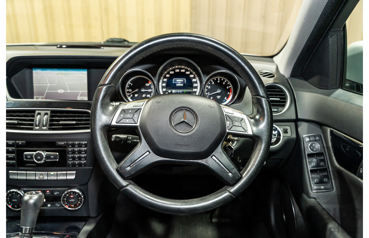 3/2013 Mercedes Benz C200 BE W204 MY13 4d Sedan Iridium Silver Metallic 1.8L