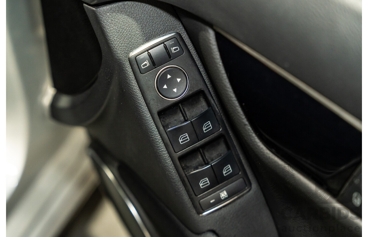 3/2013 Mercedes Benz C200 BE W204 MY13 4d Sedan Iridium Silver Metallic 1.8L