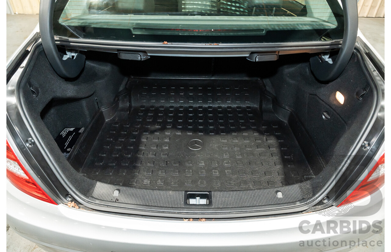 3/2013 Mercedes Benz C200 BE W204 MY13 4d Sedan Iridium Silver Metallic 1.8L