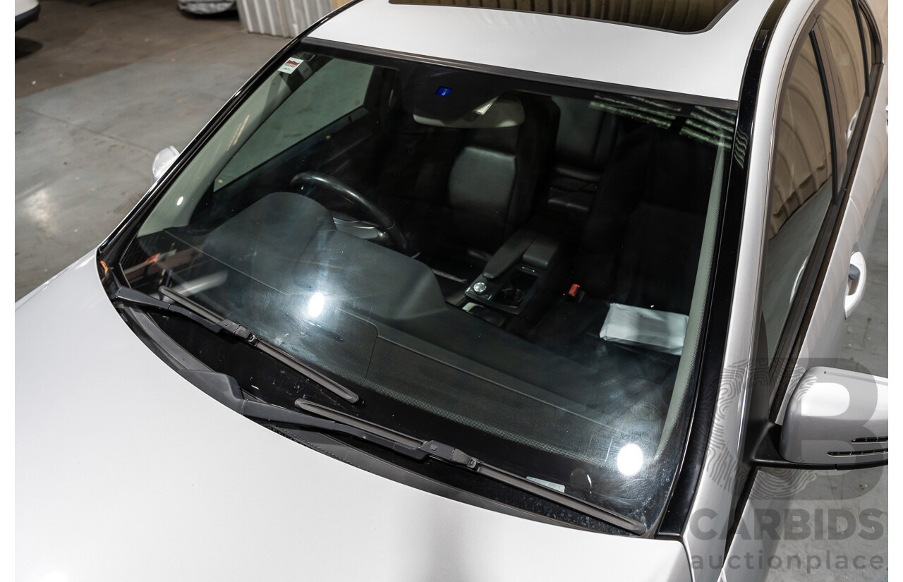 3/2013 Mercedes Benz C200 BE W204 MY13 4d Sedan Iridium Silver Metallic 1.8L