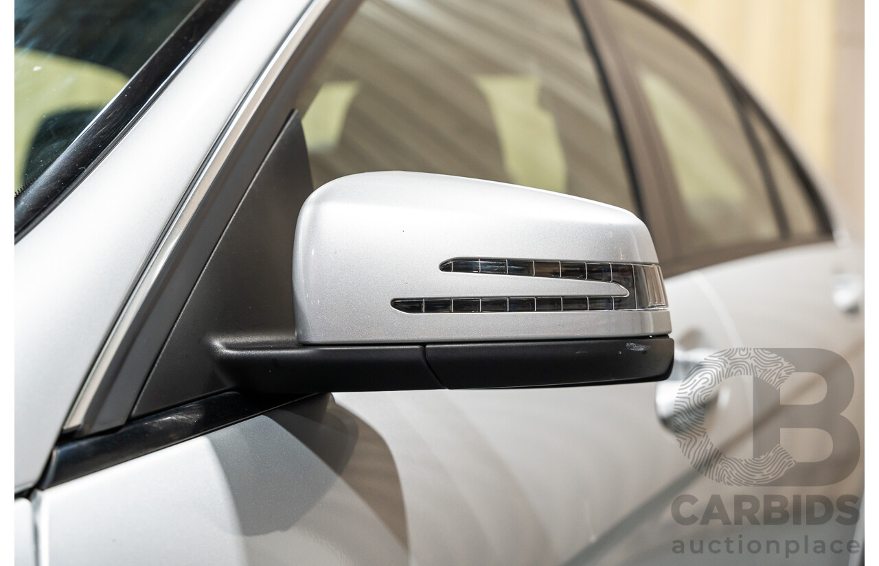 3/2013 Mercedes Benz C200 BE W204 MY13 4d Sedan Iridium Silver Metallic 1.8L