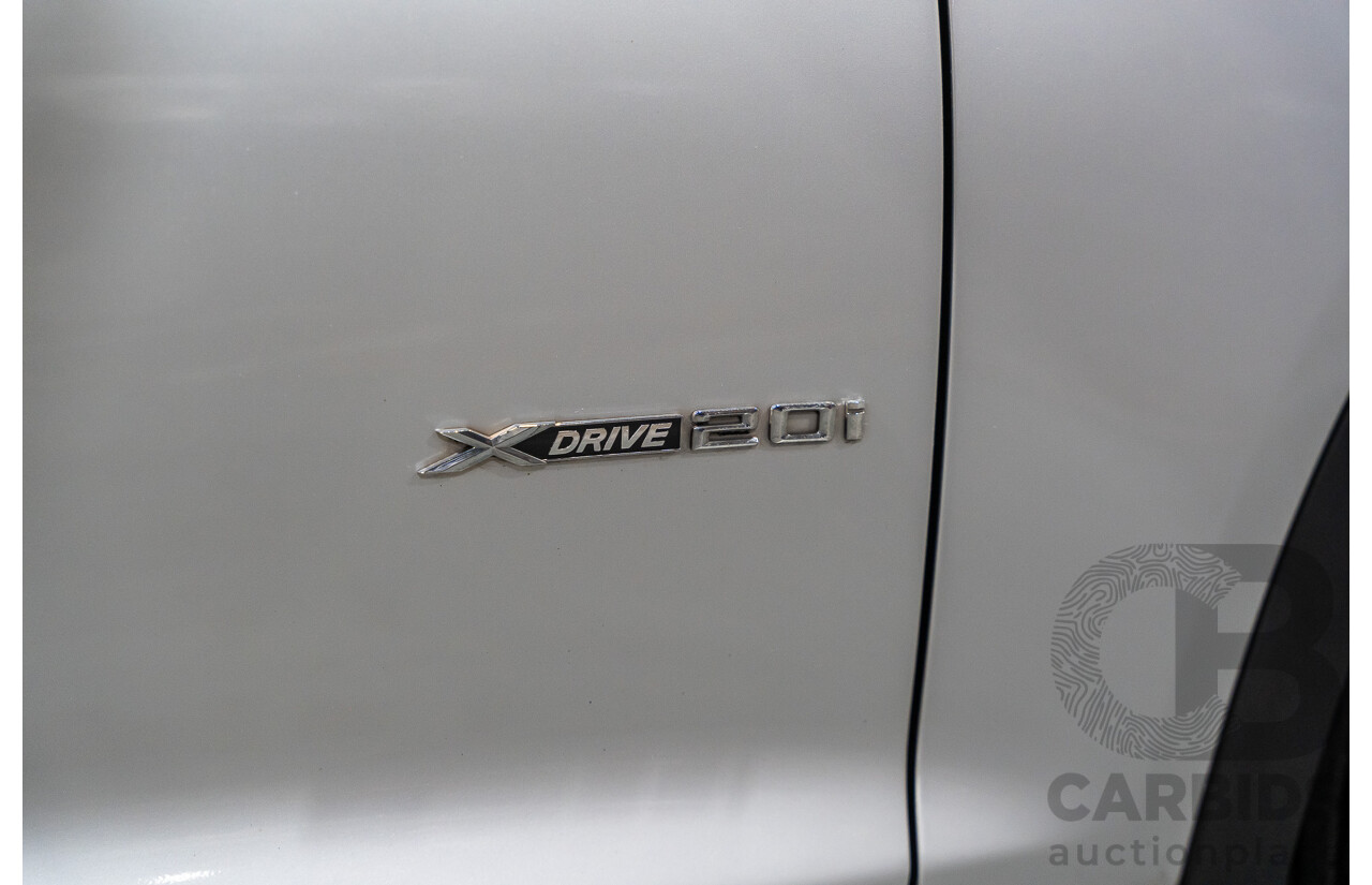 3/2013 BMW X3 Xdrive20i F25 (AWD) MY13 4d Wagon Metallic Silver Turbo 2.0L