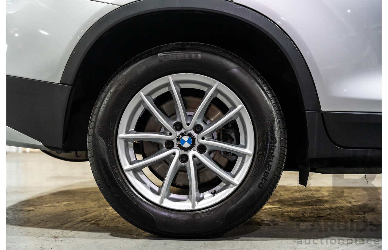 3/2013 BMW X3 Xdrive20i F25 (AWD) MY13 4d Wagon Metallic Silver Turbo 2.0L