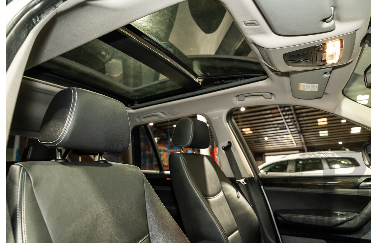 3/2013 BMW X3 Xdrive20i F25 (AWD) MY13 4d Wagon Metallic Silver Turbo 2.0L