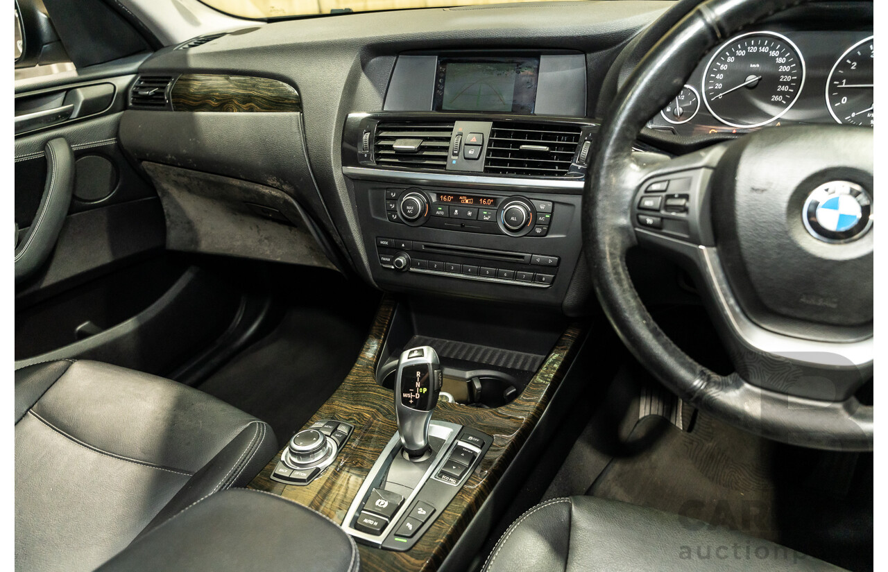 3/2013 BMW X3 Xdrive20i F25 (AWD) MY13 4d Wagon Metallic Silver Turbo 2.0L