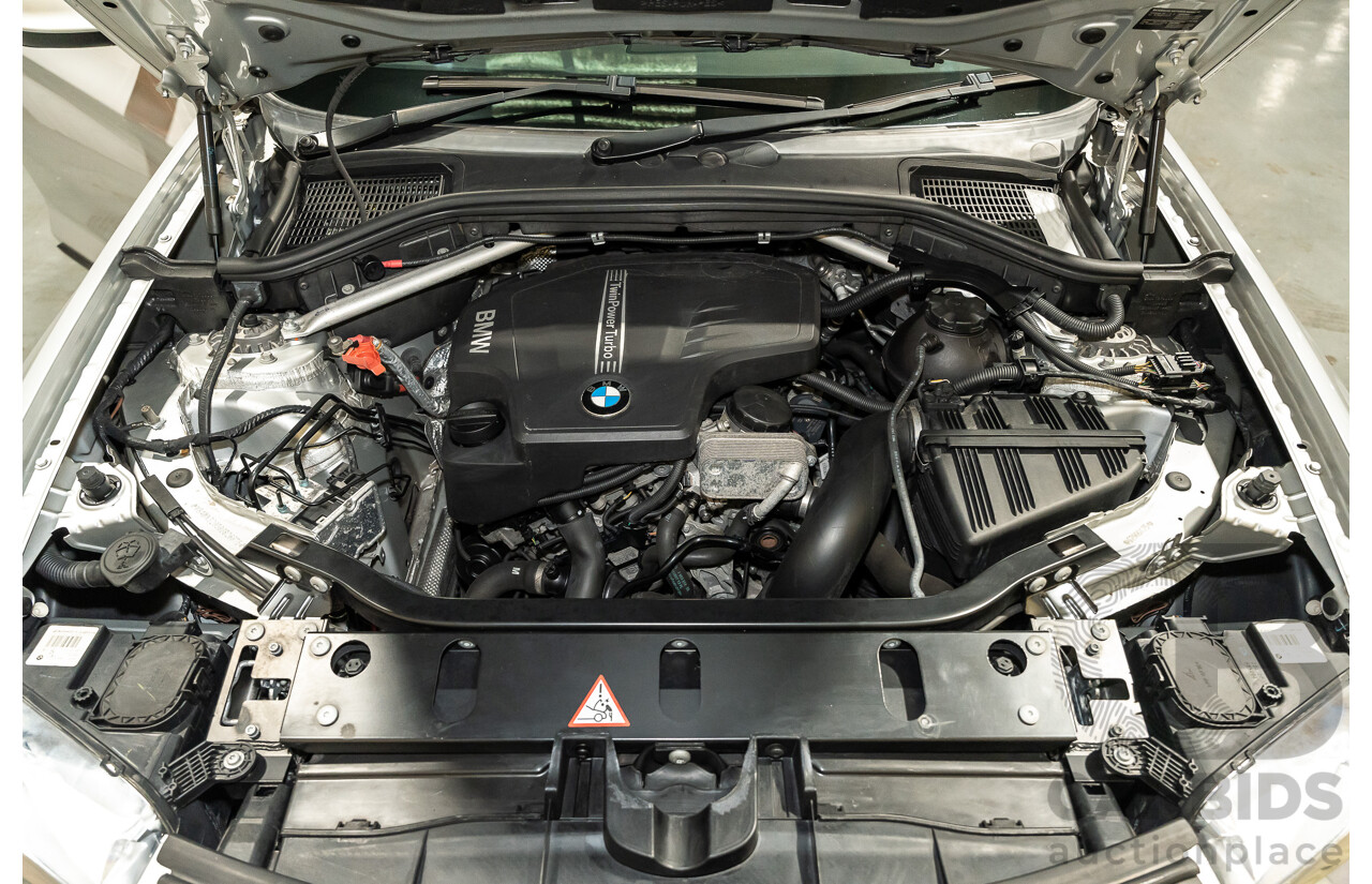 3/2013 BMW X3 Xdrive20i F25 (AWD) MY13 4d Wagon Metallic Silver Turbo 2.0L