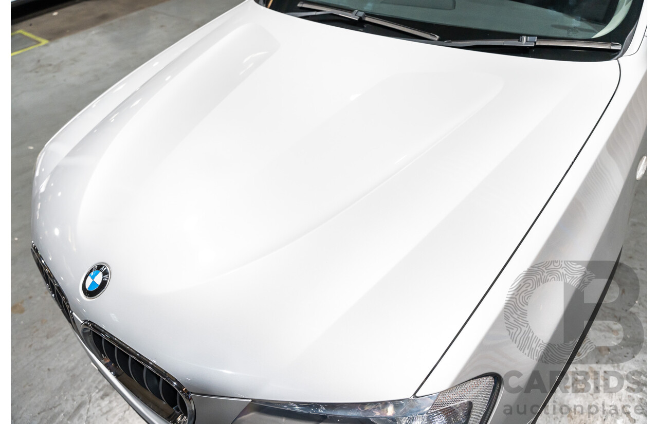 3/2013 BMW X3 Xdrive20i F25 (AWD) MY13 4d Wagon Metallic Silver Turbo 2.0L