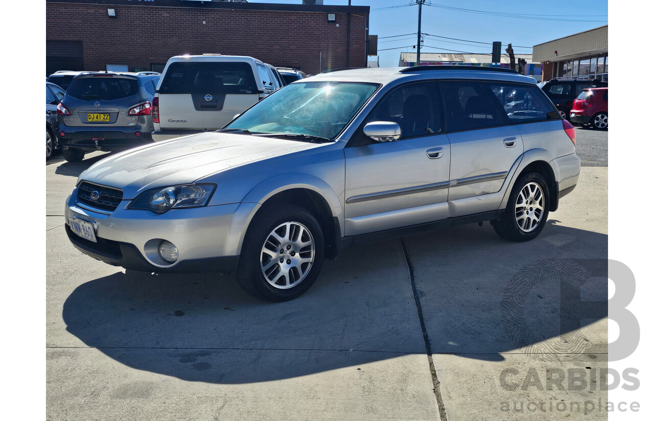 1/2005 Subaru Outback 2.5i MY05 4d Wagon Silver 2.5L