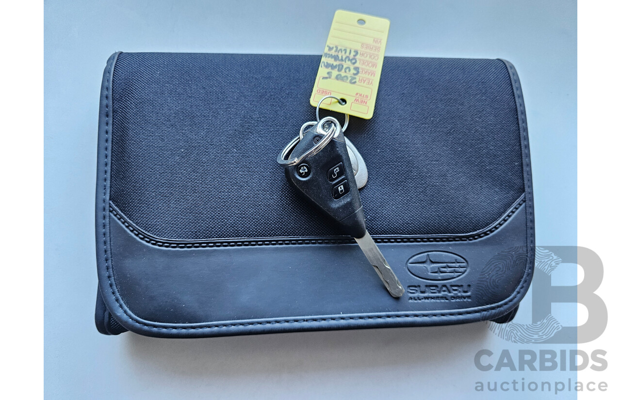 1/2005 Subaru Outback 2.5i MY05 4d Wagon Silver 2.5L