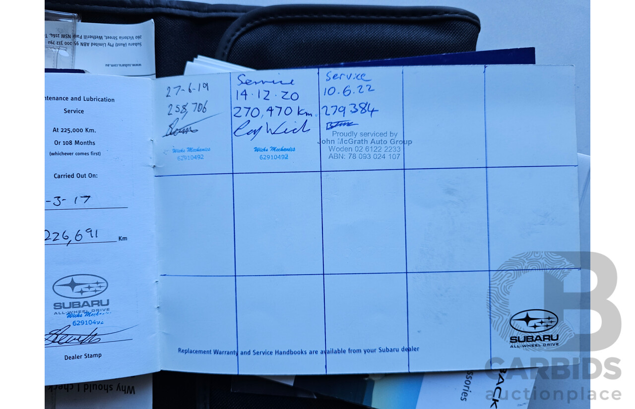 1/2005 Subaru Outback 2.5i MY05 4d Wagon Silver 2.5L