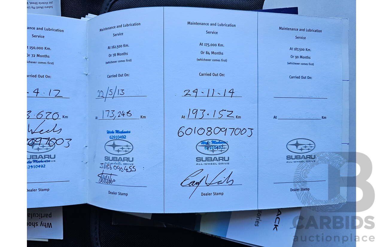 1/2005 Subaru Outback 2.5i MY05 4d Wagon Silver 2.5L