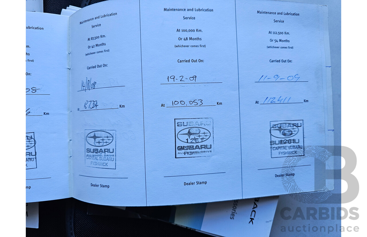 1/2005 Subaru Outback 2.5i MY05 4d Wagon Silver 2.5L