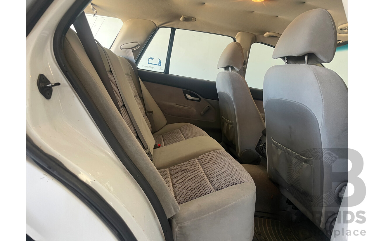 08/2005 Ford Falcon XT (LPG) RWD BA MKII 4D Wagon White 4.0L