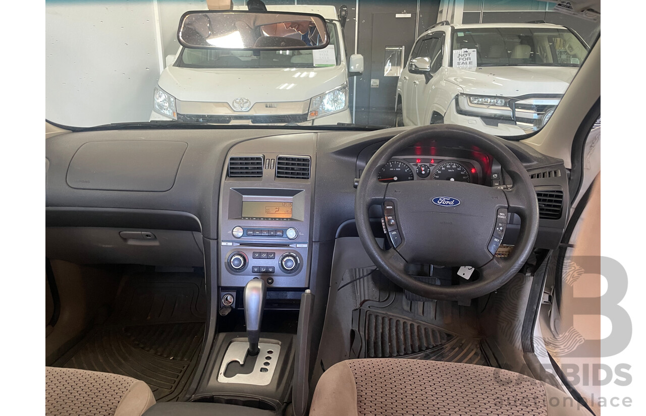 08/2005 Ford Falcon XT (LPG) RWD BA MKII 4D Wagon White 4.0L