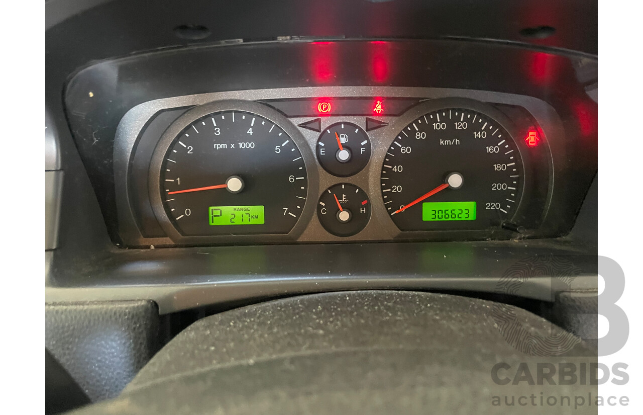 08/2005 Ford Falcon XT (LPG) RWD BA MKII 4D Wagon White 4.0L