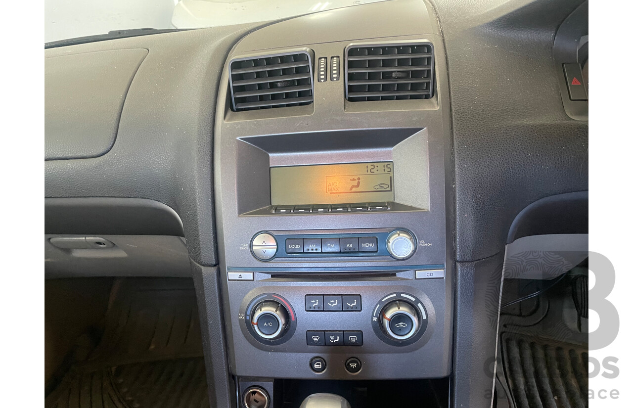 08/2005 Ford Falcon XT (LPG) RWD BA MKII 4D Wagon White 4.0L