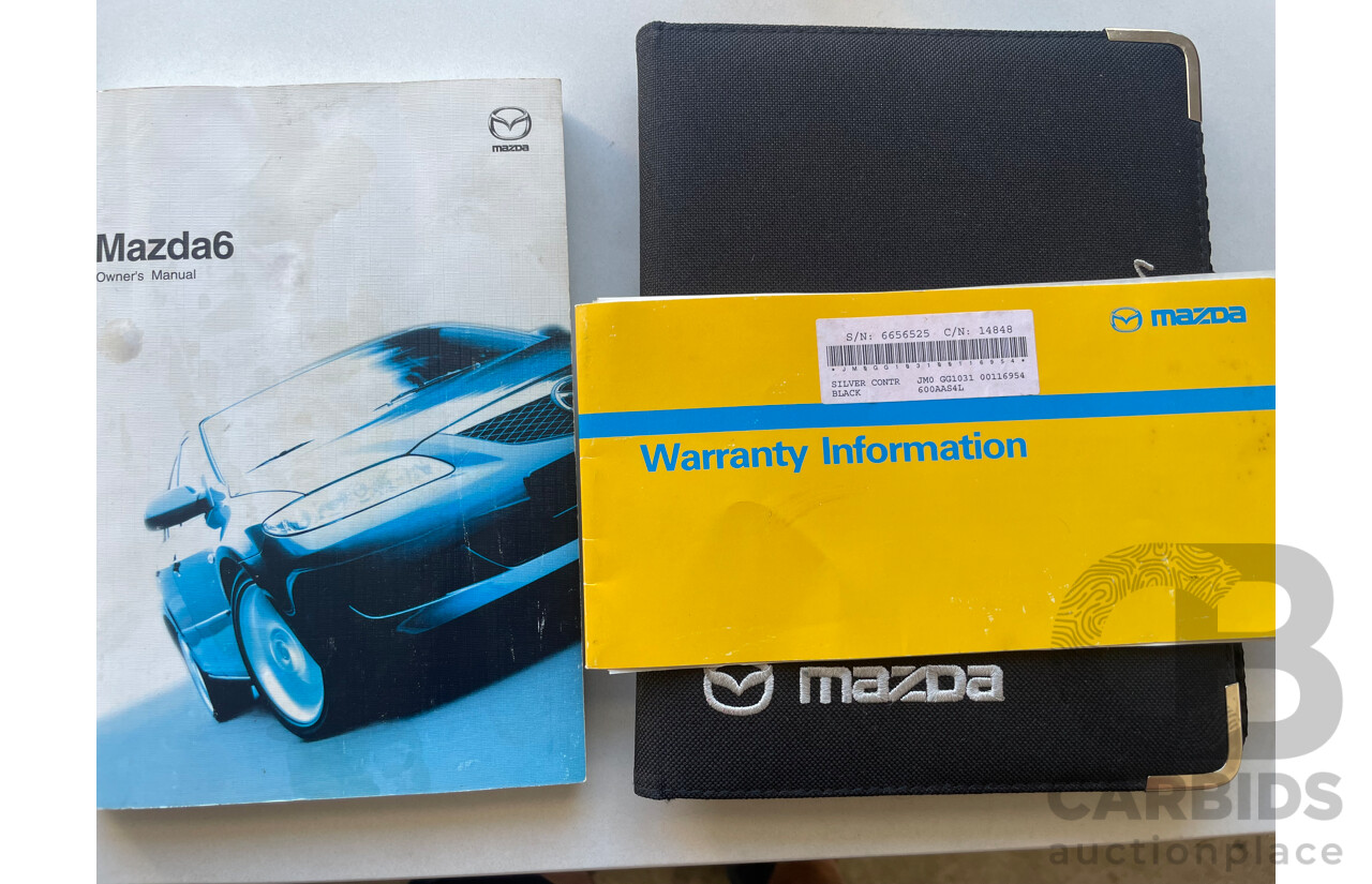 3/2003 Mazda Mazda6 Luxury GG 4d Sedan Silver  2.3L