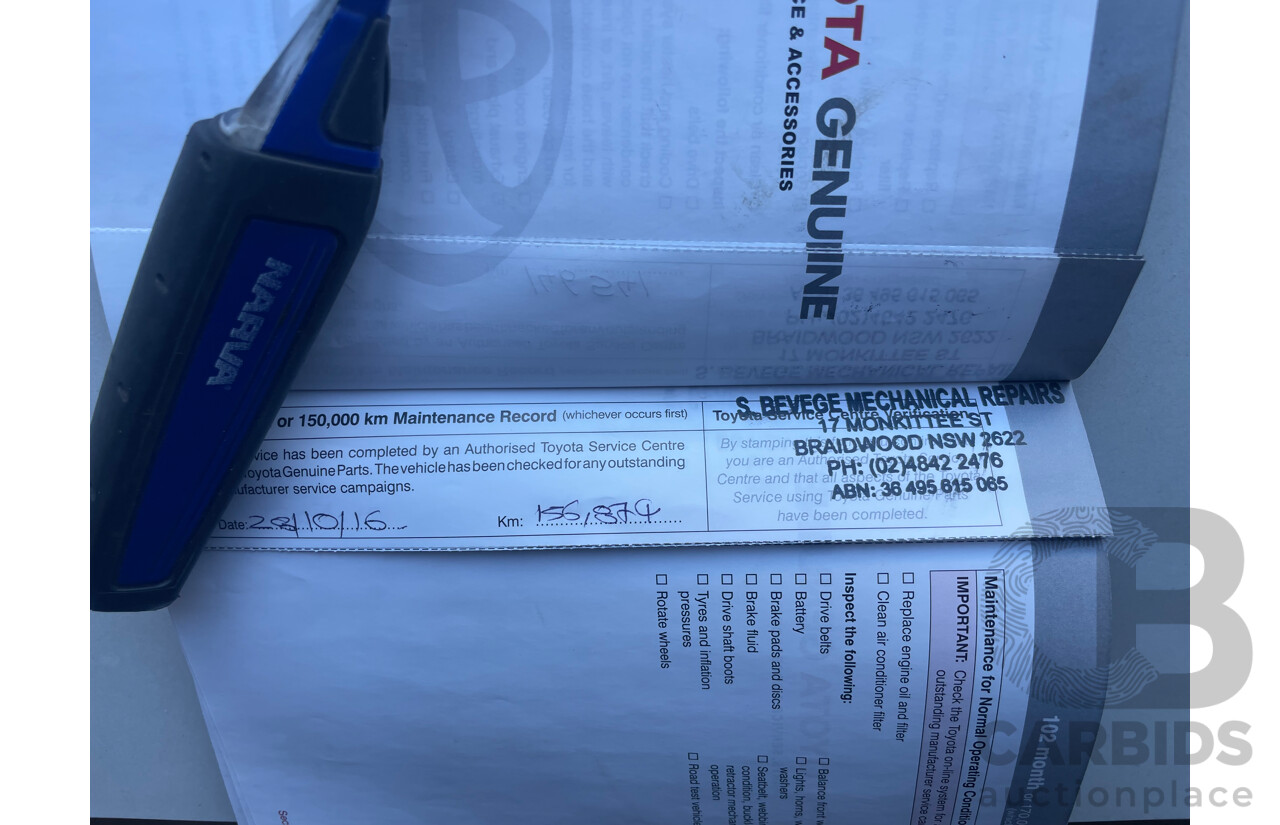 02/2009 Toyota Kluger KX-S (4x4) 4WD GSU45R 4D Wagon Grey 3.5L