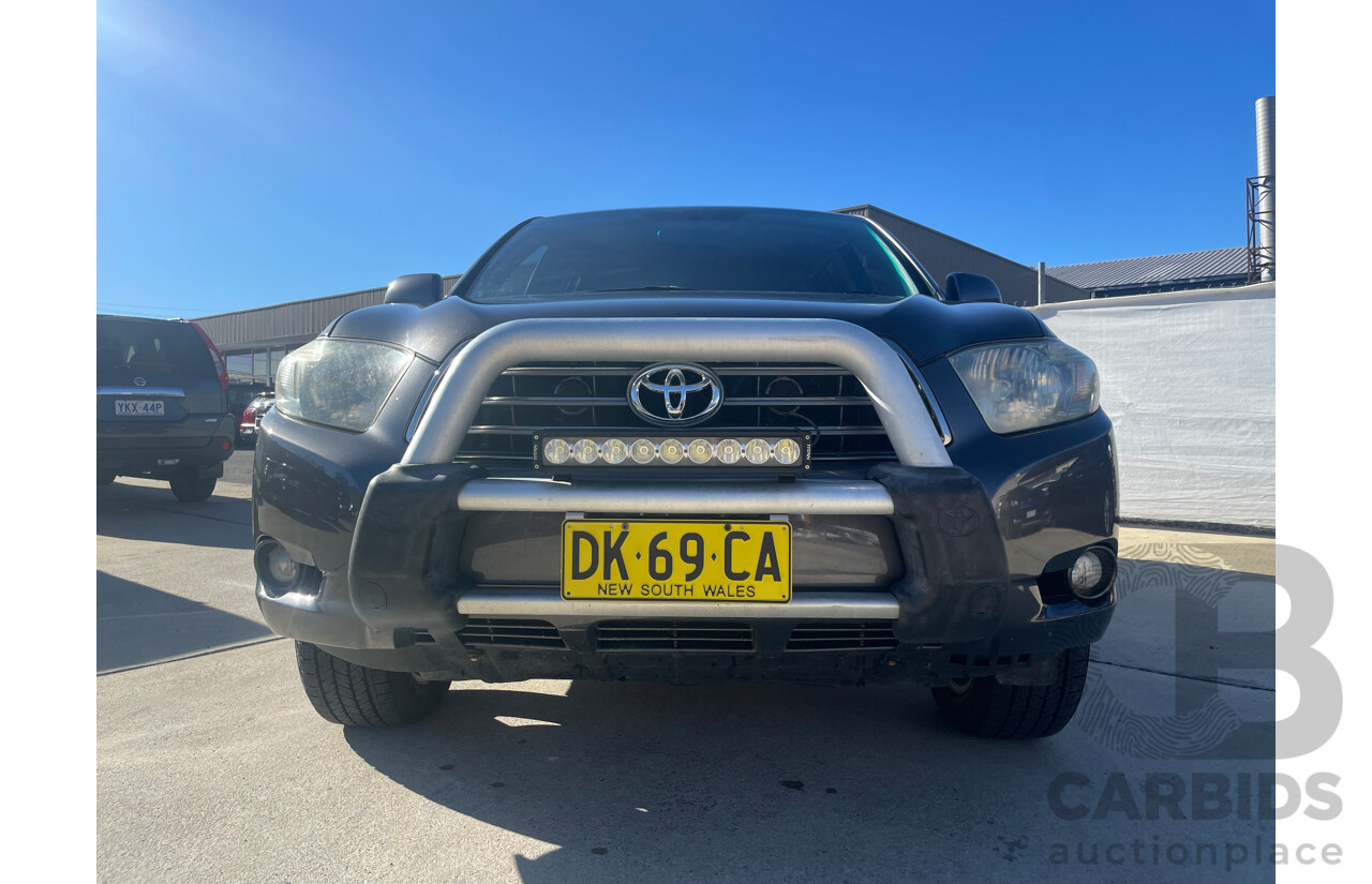 02/2009 Toyota Kluger KX-S (4x4) 4WD GSU45R 4D Wagon Grey 3.5L