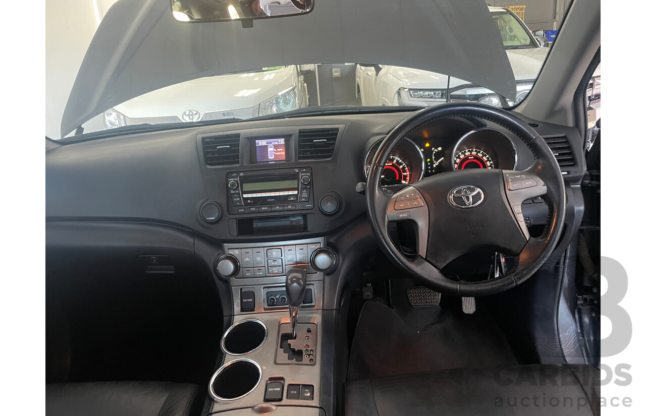 02/2009 Toyota Kluger KX-S (4x4) 4WD GSU45R 4D Wagon Grey 3.5L