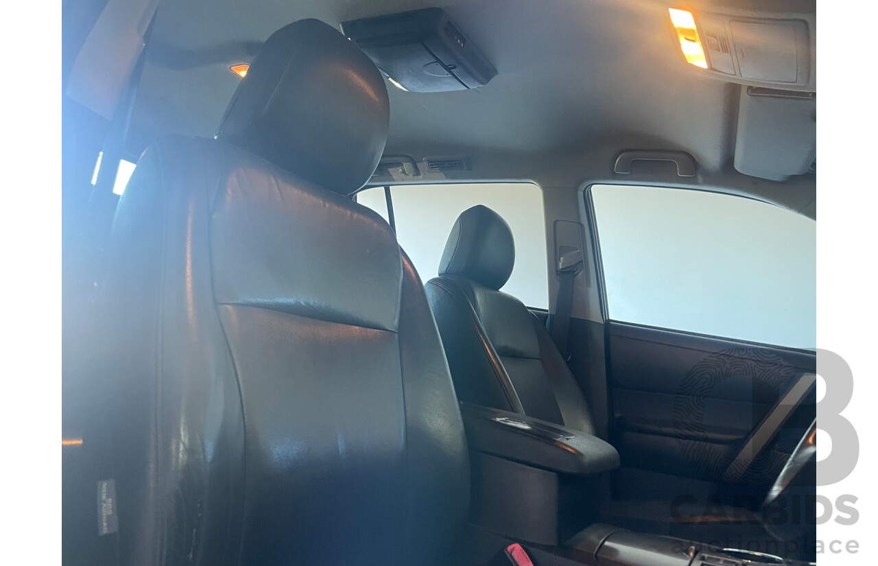 02/2009 Toyota Kluger KX-S (4x4) 4WD GSU45R 4D Wagon Grey 3.5L