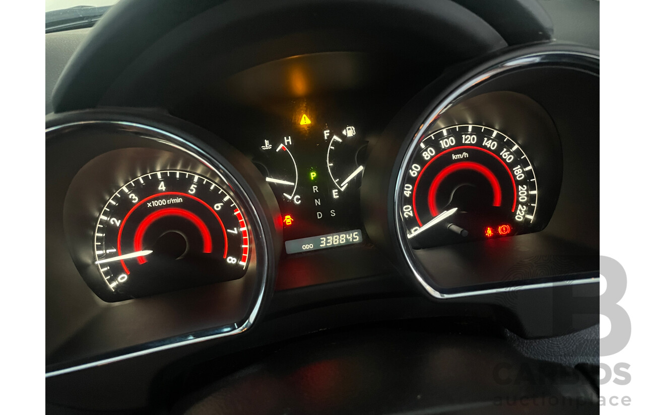 02/2009 Toyota Kluger KX-S (4x4) 4WD GSU45R 4D Wagon Grey 3.5L