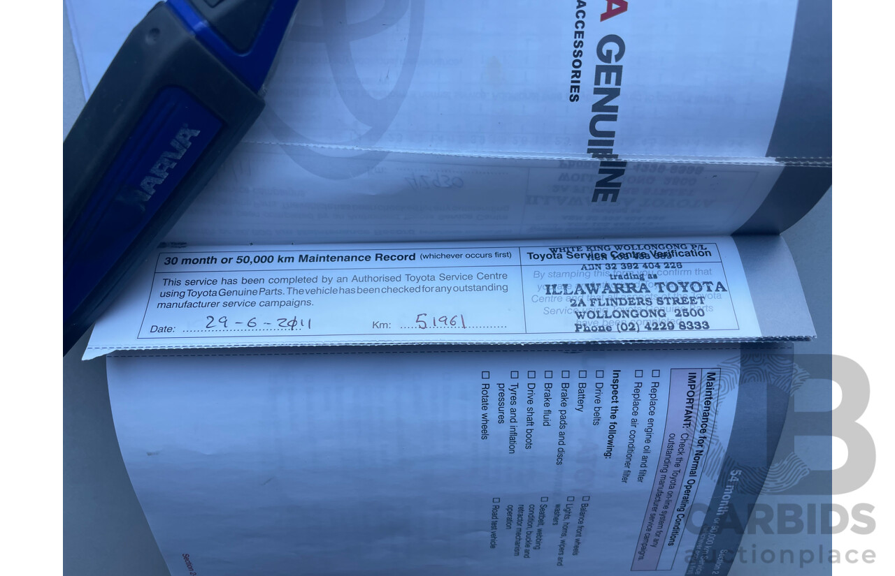 02/2009 Toyota Kluger KX-S (4x4) 4WD GSU45R 4D Wagon Grey 3.5L