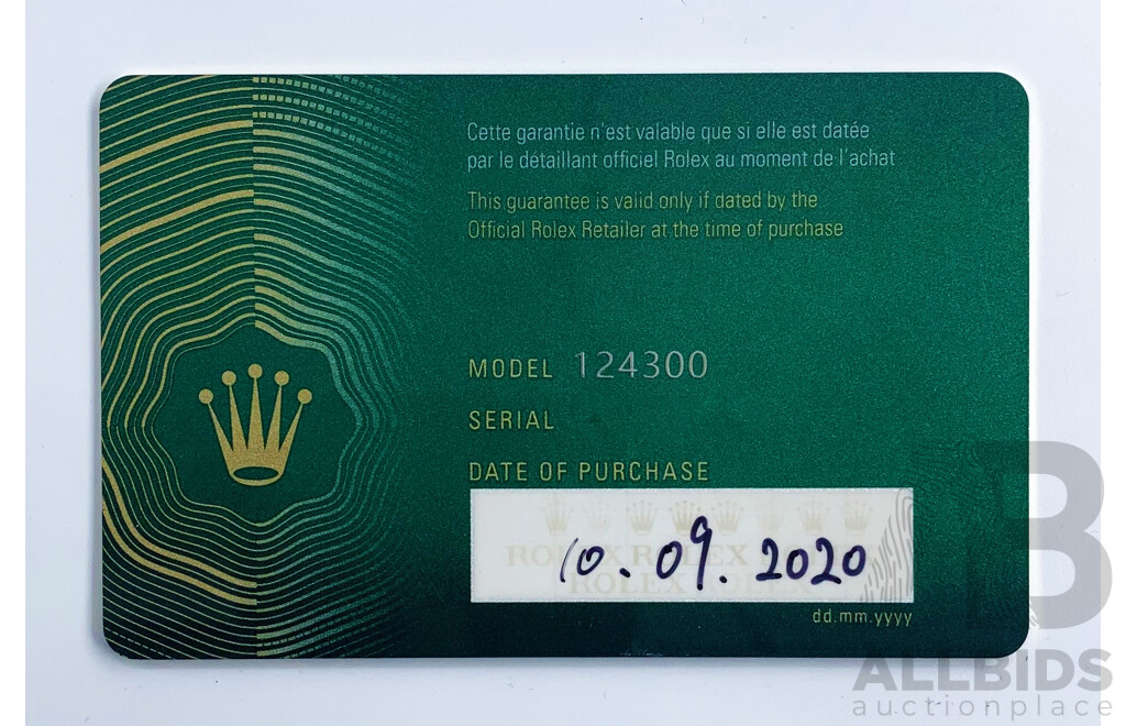 Rolex Oyster Perpetual 41mm Custom Tiffany Dial