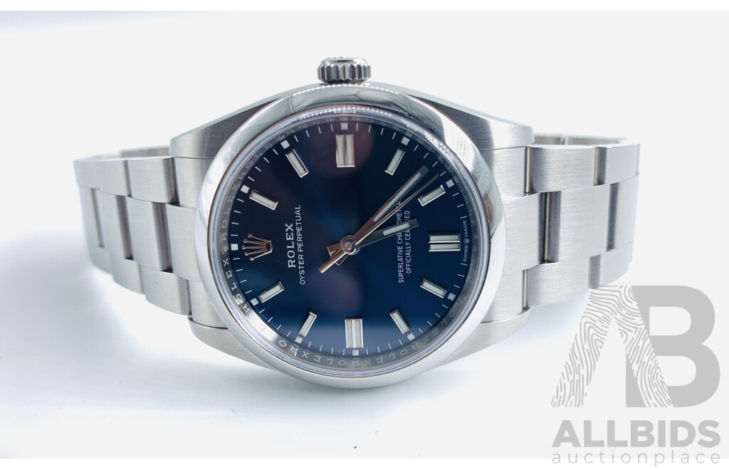 Rolex Oyster Perpetual 36 Blue Dial