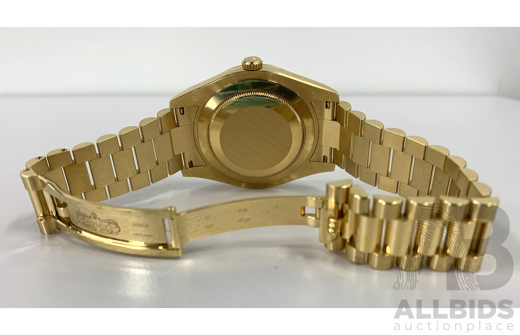 Rolex Model - Day-Date II - PRESIDENTIAL 18K Solid Yellow Gold