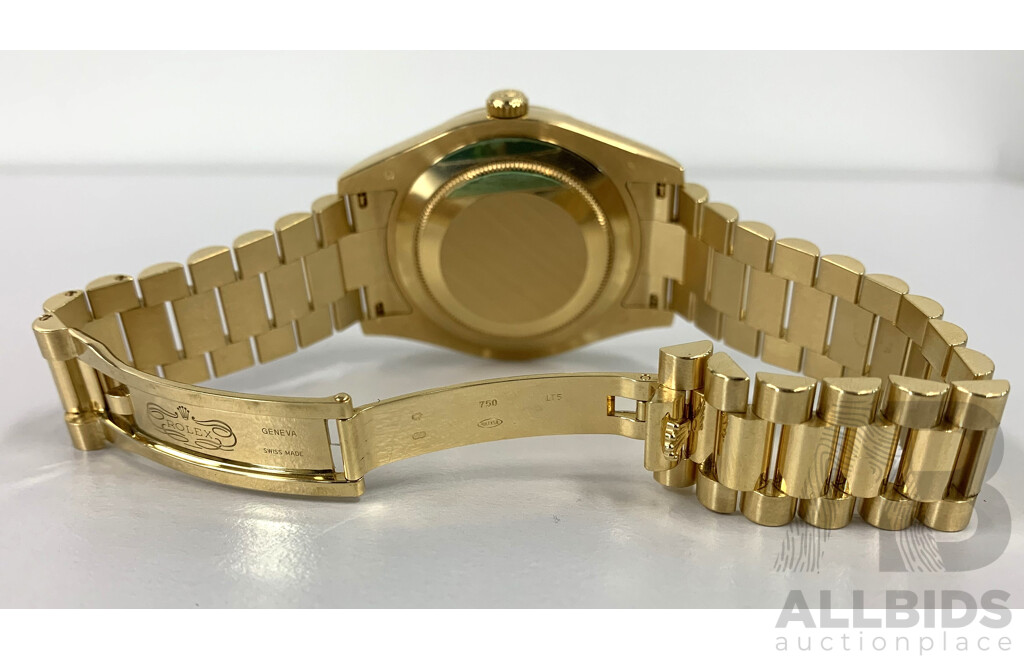 Rolex Model - Day-Date II - PRESIDENTIAL 18K Solid Yellow Gold