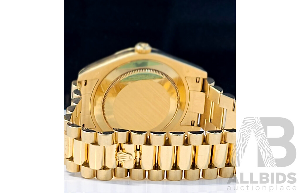 Rolex Model - Day-Date II - PRESIDENTIAL 18K Solid Yellow Gold