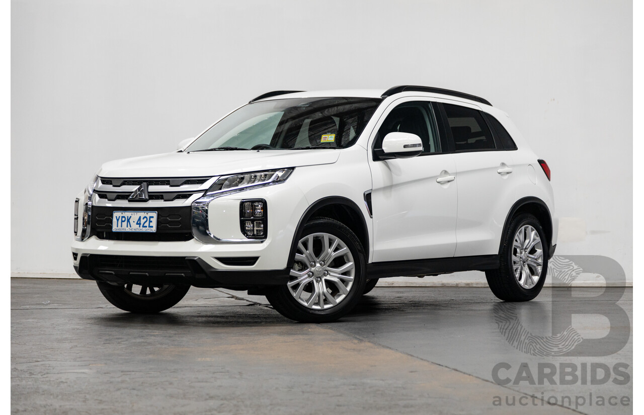 11/2021 Mitsubishi ASX ES Plus XD MY22 4D Wagon White 2.0L