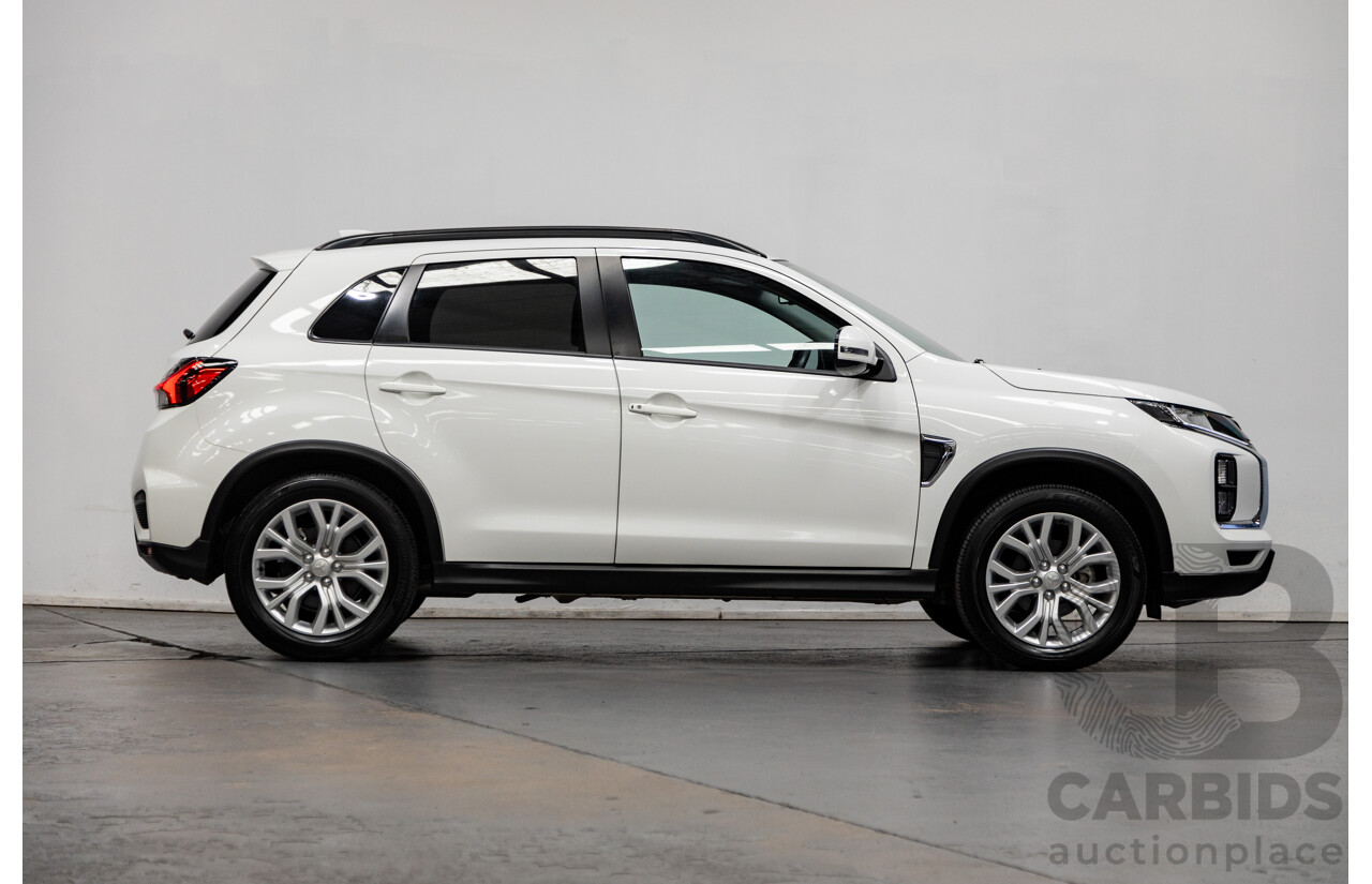11/2021 Mitsubishi ASX ES Plus XD MY22 4D Wagon White 2.0L