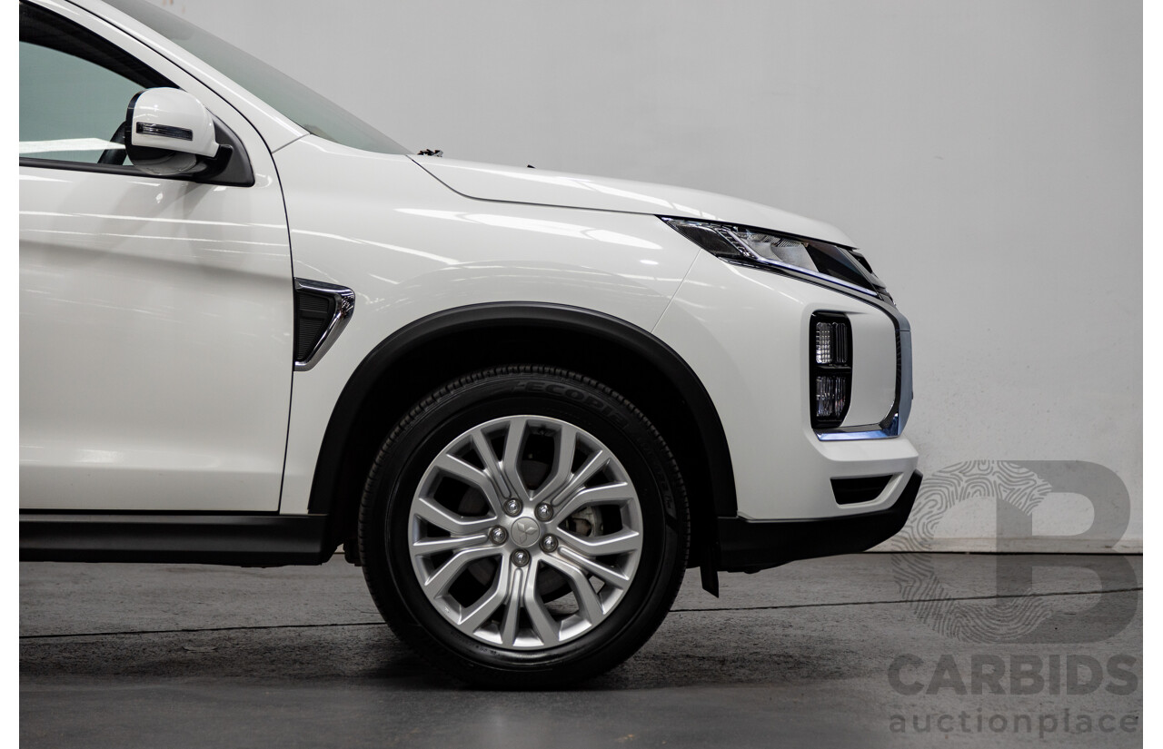 11/2021 Mitsubishi ASX ES Plus XD MY22 4D Wagon White 2.0L