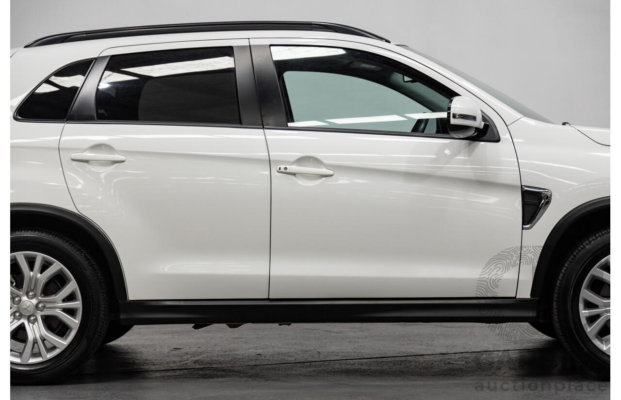 11/2021 Mitsubishi ASX ES Plus XD MY22 4D Wagon White 2.0L