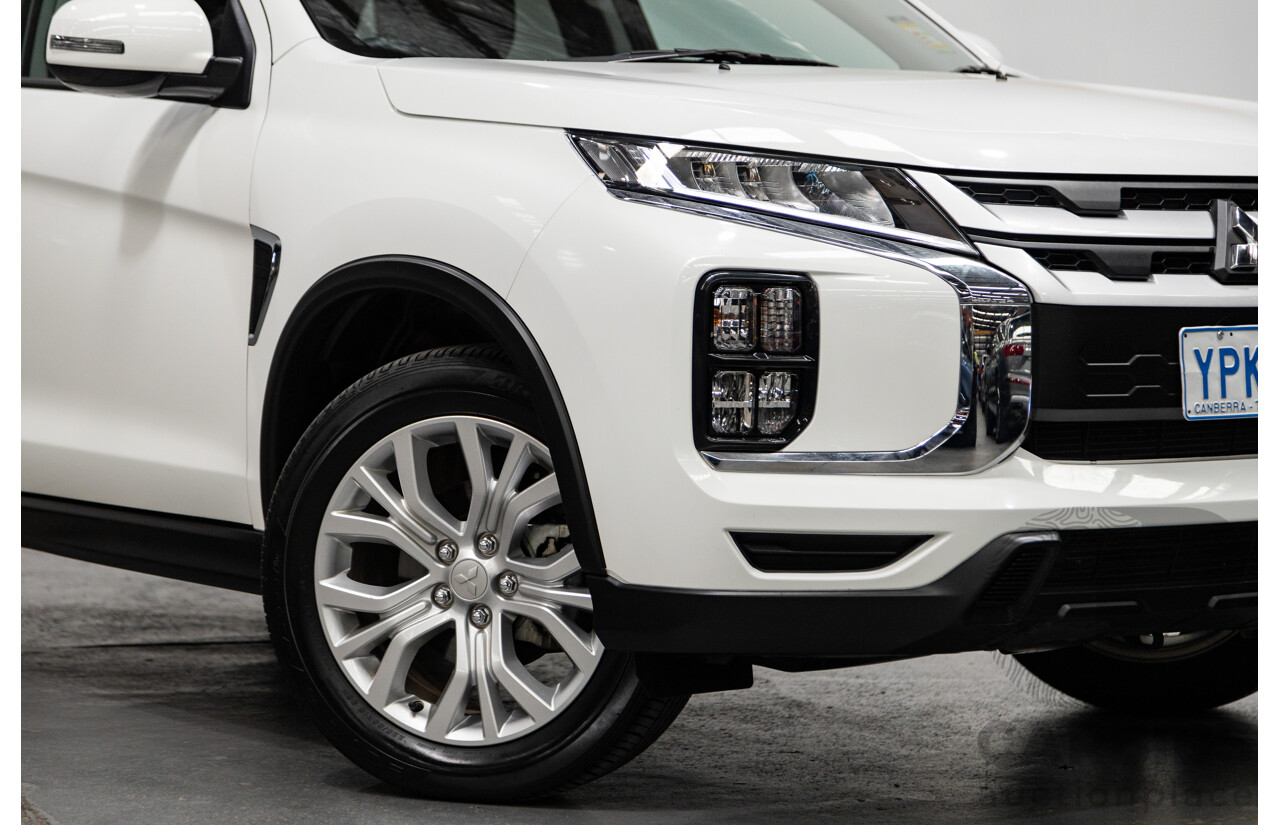 11/2021 Mitsubishi ASX ES Plus XD MY22 4D Wagon White 2.0L