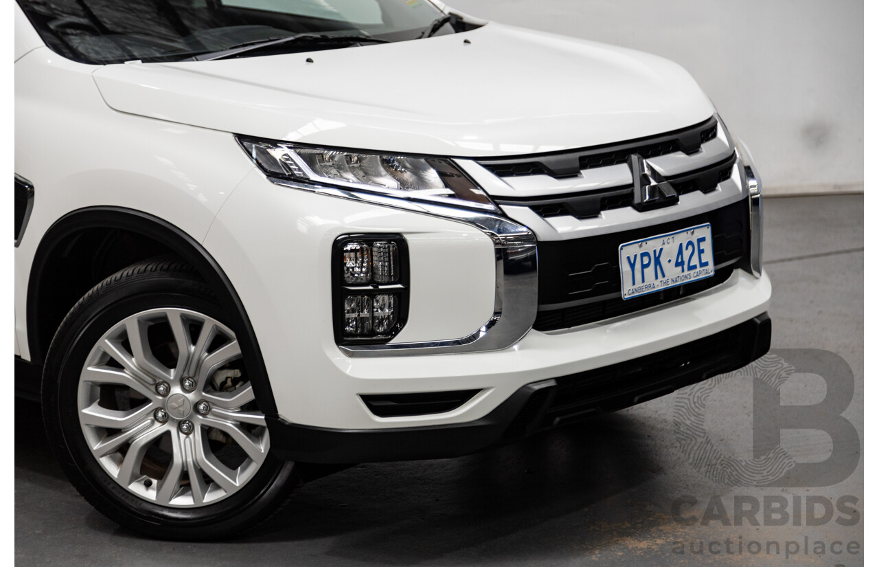 11/2021 Mitsubishi ASX ES Plus XD MY22 4D Wagon White 2.0L