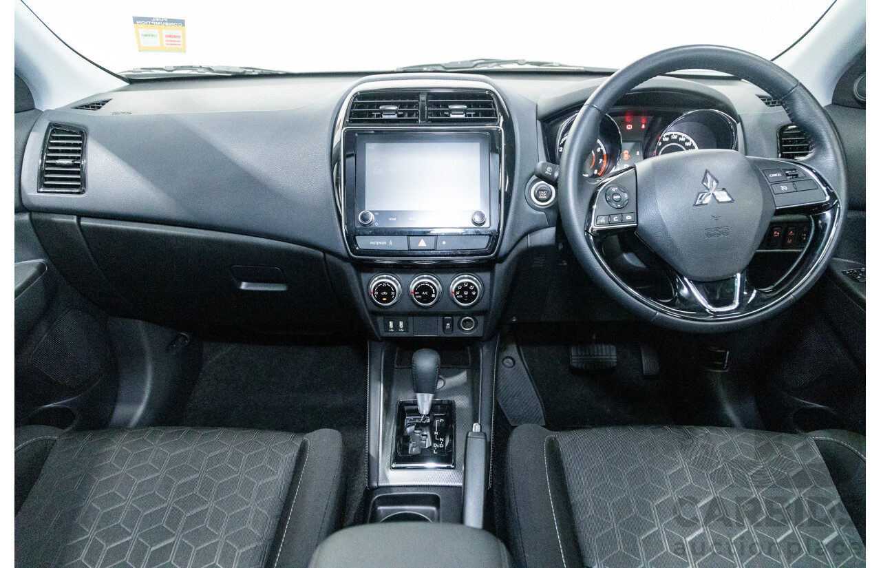 11/2021 Mitsubishi ASX ES Plus XD MY22 4D Wagon White 2.0L