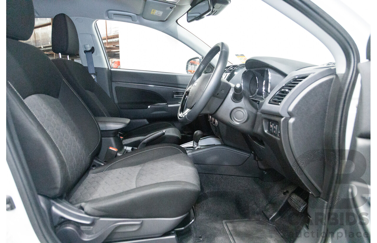 11/2021 Mitsubishi ASX ES Plus XD MY22 4D Wagon White 2.0L