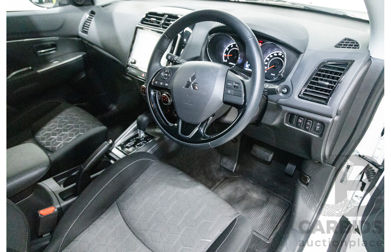 11/2021 Mitsubishi ASX ES Plus XD MY22 4D Wagon White 2.0L