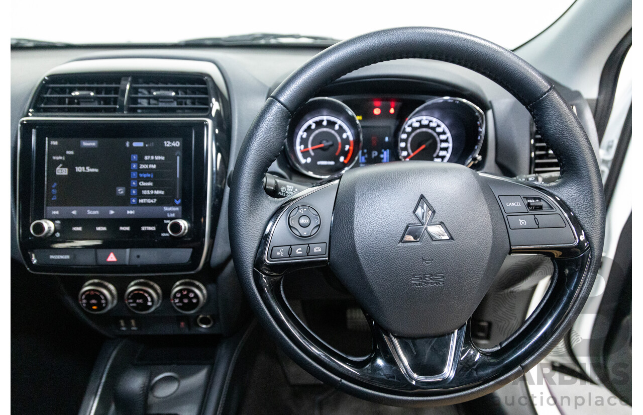 11/2021 Mitsubishi ASX ES Plus XD MY22 4D Wagon White 2.0L