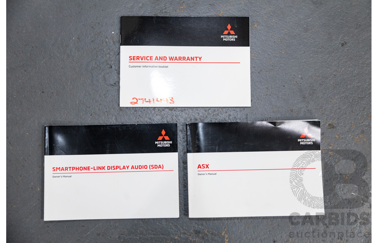 11/2021 Mitsubishi ASX ES Plus XD MY22 4D Wagon White 2.0L