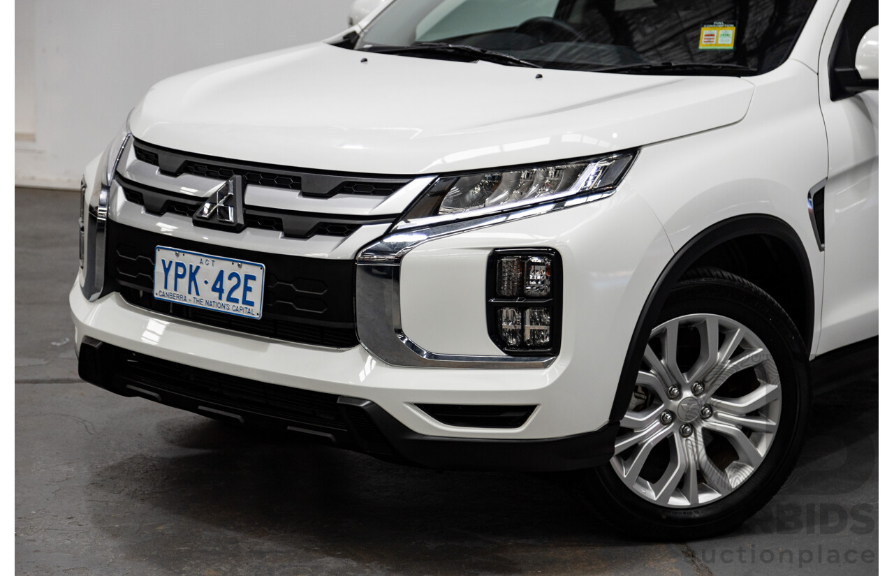 11/2021 Mitsubishi ASX ES Plus XD MY22 4D Wagon White 2.0L