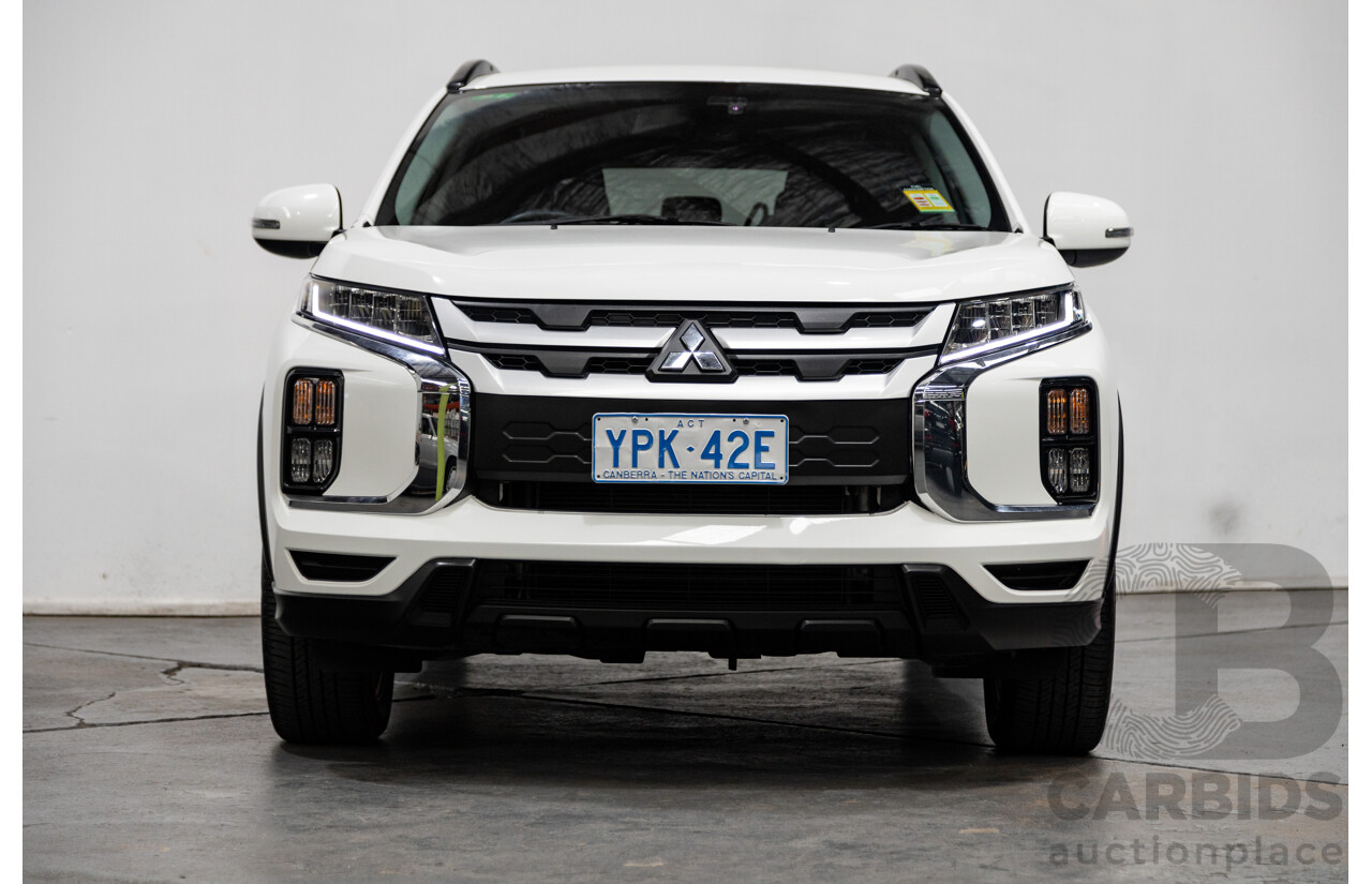 11/2021 Mitsubishi ASX ES Plus XD MY22 4D Wagon White 2.0L